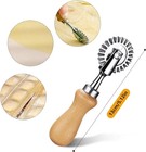Pastry Wheel Cutter - Pasta Cutter Wheel - Ravioli Crimper Cutter Wheel For Home