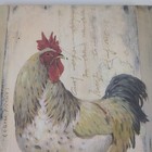 Country Rooster Chicken Canvas Print Farmhouse Wall Decor 15 75  X 11 75 