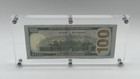 Acrylic Single Bank Note Frame Plastic Money Holder Currency Display Dollar Case