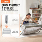 Baby Travel Crib And Play Yard  Folding Baby Playpen With Soft Mattress Pad  Por