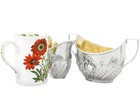 Victorian Sterling Silver Cream Jug And Sugar Bowl 1890s 