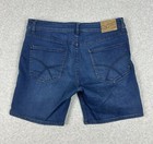 Riders By Lee R2 Drainpipe Men s Denim Shorts Size 36 Dark Blue Stretch Jorts