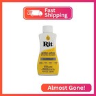 Rit Dye Liquid 8 Ounces Golden Yellow 8-88420  3-pack 