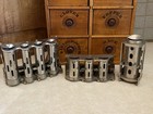 Lot Of 3 Vtg Coin Dispensers  mcgill 4 Barrel  mcgill 3 Barrel  johnson 1barrel