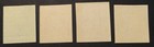 Scott  481-484 Mint Nh 1916-1918 Washington Imperf Complete Set Stk  my1