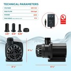 Eco Marine Aquarium Wave Water Pump Hydroponics 24v Smart Controller 530 Gph