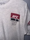 Reebok Ufc Men s Size Medium Grey T-shirt Ultimate Fighting Championship 5 Round