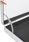 Aluminum Glass Display Case For Cards  Xl Large Table Top Display Case With Lock