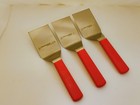 Dexter Usa Set 3  4x3 Spatulas Server Turners Grill Griddle S286-4 Stainless Red