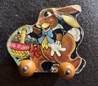 Vintage Fisher Price Big Bunny  205 From Walt Disney   s Easter Parade Series 3 5   