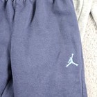 Nike Jordan Sweatpants Lot 3 Pairs Kids 5-6y Blue Gray Fleece Jogger Pants