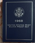 United States Mint 1968 Silver Proof Set With Certificate Of Authenticity