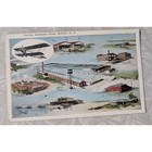 Airplane Postcard   Brochure Curtis Plant Buffalo Ny  Crossing Cook Strait 50th