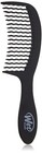 Wet Brush Black Wide Tooth Detangling Comb - Wavetooth Design - Gentle On Scalp