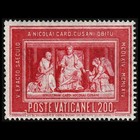 Vatican 1964 Cardinal Nicholas Of Cusa Commemorative Stamp Mnh 12pcs