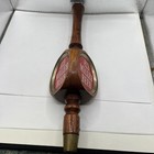 Vintage Rare Miller Beer Wooden  3  Sided Beer Tap Handle Bar Pub Keg Draft 