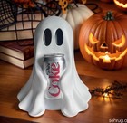 New Coca-cola Ghost Figurine Holding Diet Coke Can Halloween No Drinks
