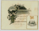 1884 Farmington Normal School Class Of 84 Graduation Card Fab  3o