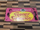 1950s Vintage Squirt Soda Sampleroo Cardstock Bottle Hangers 25c Lot Of 3