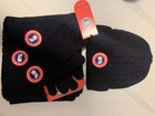 Canadagoose Winter Warm Outdoor  scarf hat touchscreen Gl  Black Three Piece Set