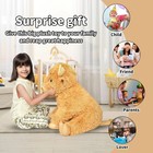 Giant Highland Cow Stuffed Animal  Large Big Highland Cow Plush Pillow  23 In   