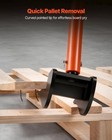 Vevor Pallet Buster Tool 50 Inch Handle Pry Bar 2000 Lbs Deck Removal Tool
