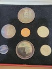 1867-1967 Canada Centennial 7-coin Silver Set W  Case -