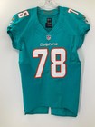  78 Laremy Tunsil Miami Dolphins Game Used Nike Jersey Sz 46 Yr 2014