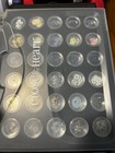 Two Close To My Heart Embellishment Craft Storage Cases Brads Scrapbooking Jars