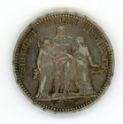 France 1849 A 5 Francs Silver Coin Km  761 1  0 7234oz  As Shown