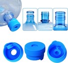 3 Pcs Reusable 5 Gallon  Water Jug Caps Leak Proof Bottle  Lids  55mm  Bottles N