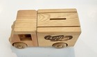 Vintage Charles Chips Wooden Bank  Made By Pinehouse Toys  Inc   Nib