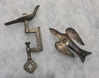 Antique  1850s   Victorian Sewing Bird Clamp Sewing Tool