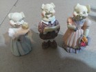 Lot 12 Hog Family - Pig Resin Ceramic Figurines J C Miniature 2  - Fast Shipping