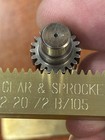 Qty 1 Brass Gear Rack 32 Pitch 20 Deg Pa 1 4    Face 12    Linear Motion Made In Usa