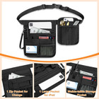Waitress Server Apron With Extra Removable Pouch  Server Waist Pouch With Adjust