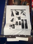Vintage 2001 Aerosmith Just Push Play On Tour Promo Standee Cd Display Poster
