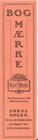 Rare Antique Advertising  osmia Fountain Pen Pencil Bookmark Sign 