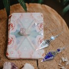 Gehecrst Natural Lapis Lazuli Healing Crystal Dowsing Pendulum Reiki Gemstone   