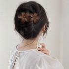 6 Pcs Flat Hair Clips Stylish Flat Claw Clips For All Hair Types Multi-styles   
