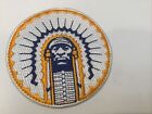 Illinois Fighting Illini Vintage Embroidered Iron On Patch 3    X 3   
