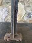 Antique Cast Iron Cobblers Shoe Repair Stand  dec 23  1890    13   base   10    Foot
