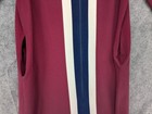 Vintage Vanity Fair Dress Womens 14 Zip Front Mod Maxi Made Usa 70s