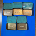 Vintage Lot Of 5 Edgeworth Extra High Grade Sliced Pipe Tobacco Tins Richmond Va