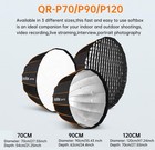 Godox Parabolic Softbox Quick Releaseqr-p70 27 5    70cm Portable Bowens Mount Sof