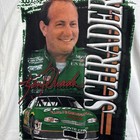 Vtg Rare 90s Nascar Ken Schrader All Over Print Large Tshirt  Graphic Tee Xl