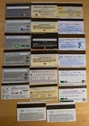 Lot Of 20 Vintage Expired Credit Card Charge Cards Gasoline Companies 