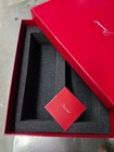 Baccarat Large Crystal Red Logo Gift Box 9 75    X 12 25    X 5    Brand New L  k  