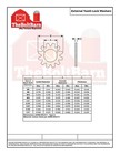 3 8  External Tooth Star Lock Washer Low Carbon Steel Zinc Plated pick Quantity 