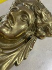 Solid Brass Door Knocker Dionysus Bacchus Greek God Of Wine  Festivities 1980   s
